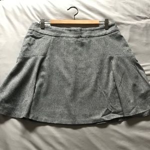 Banana Republic Fit + Flare Heather Gray Skirt s12